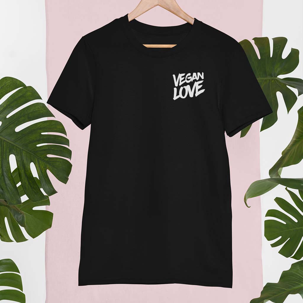 VEGAN LOVE | DAMEN PREMIUM BIO SHIRT