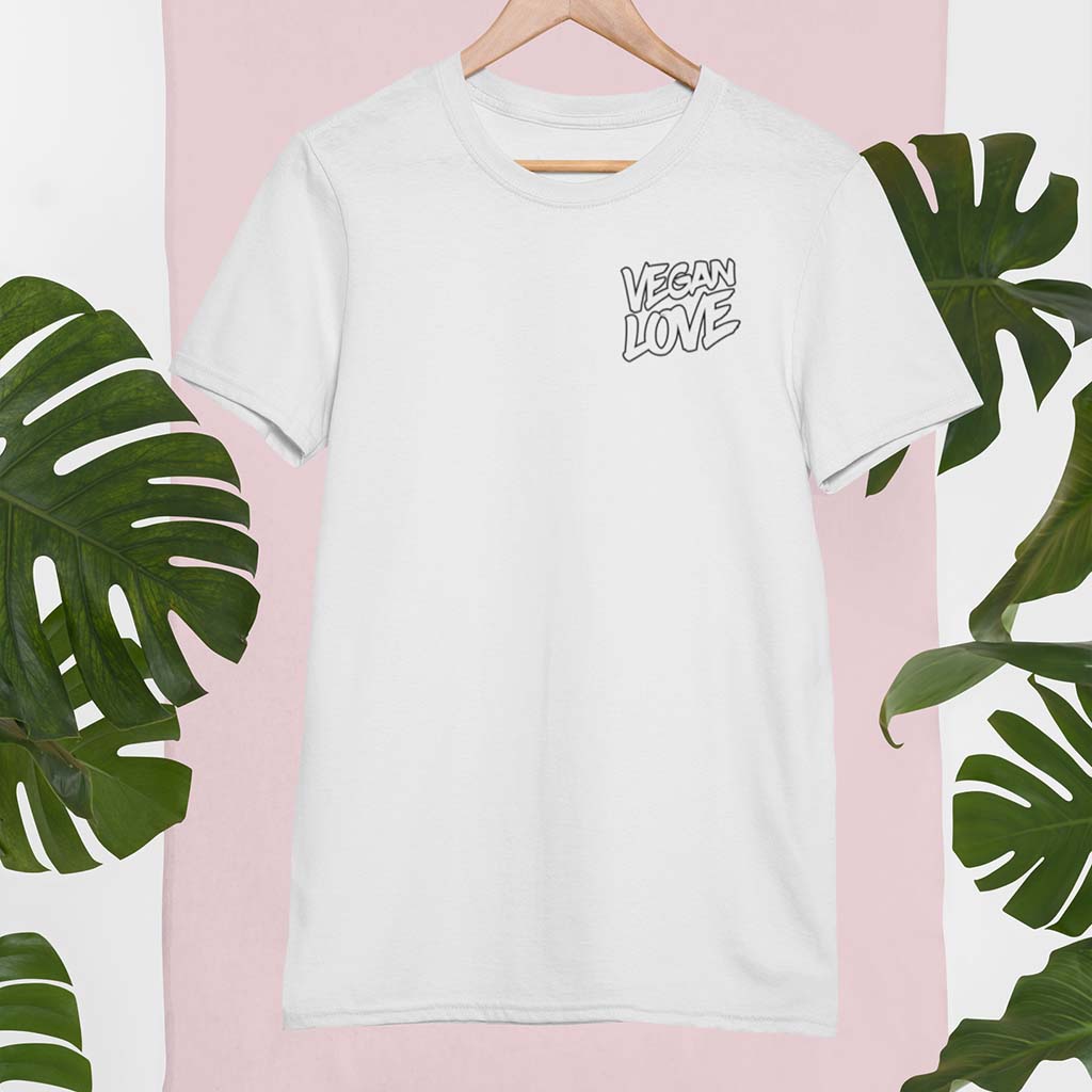 VEGAN LOVE | DAMEN PREMIUM BIO SHIRT
