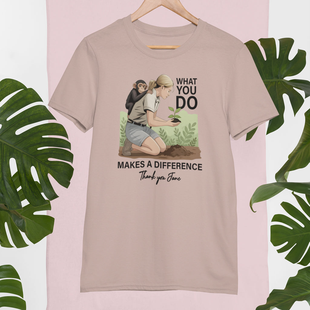 WHAT YOU DO MAKES A DIFFERENCE | Damen Premium Bio-Shirt