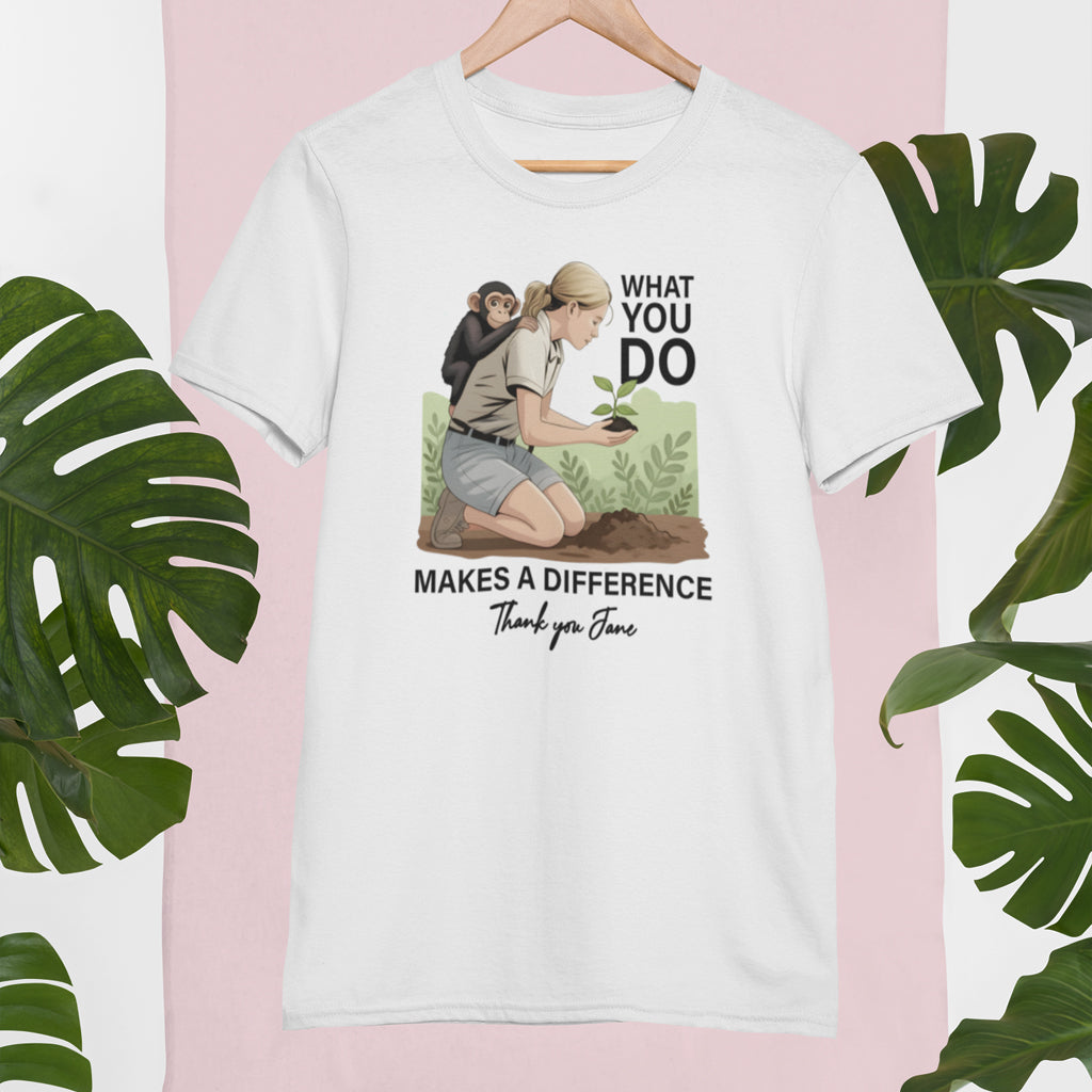 WHAT YOU DO MAKES A DIFFERENCE | Damen Premium Bio-Shirt