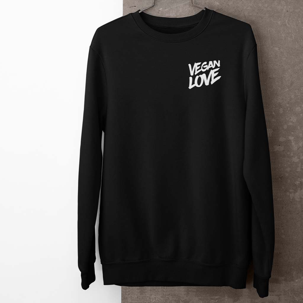 VEGAN LOVE | HERREN PREMIUM BIO SWEATSHIRT