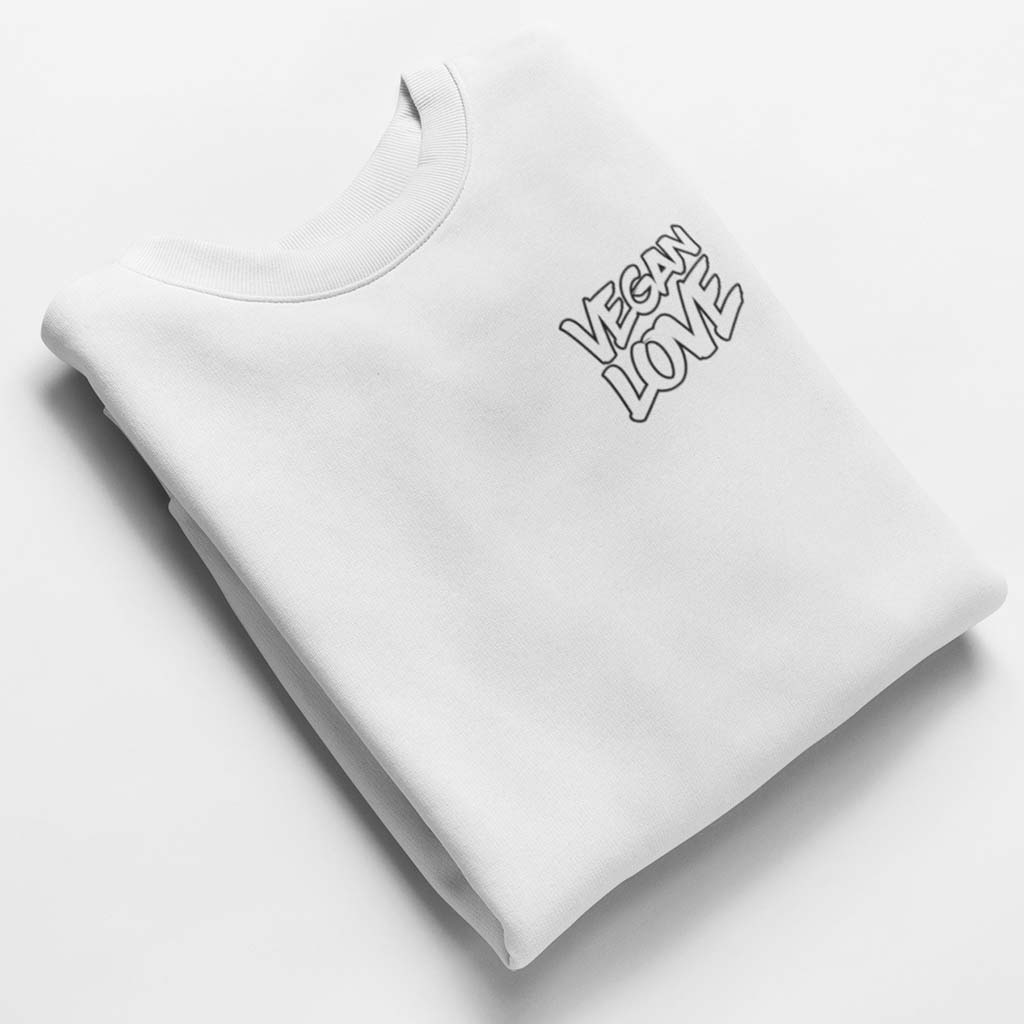 VEGAN LOVE | DAMEN PREMIUM BIO SWEATSHIRT