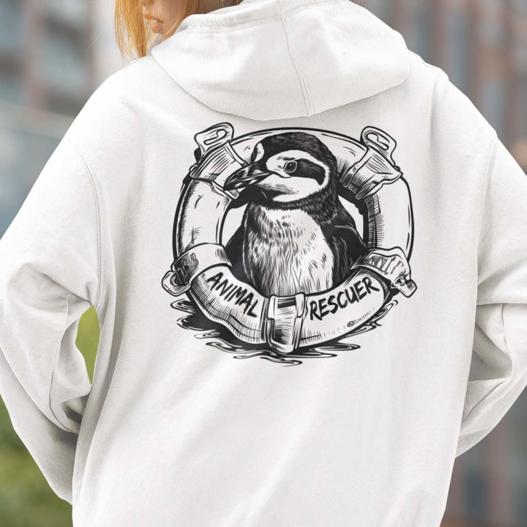 TIERRETTUNG | DAMEN OVERSIZE HOODIE | BACK PRINT