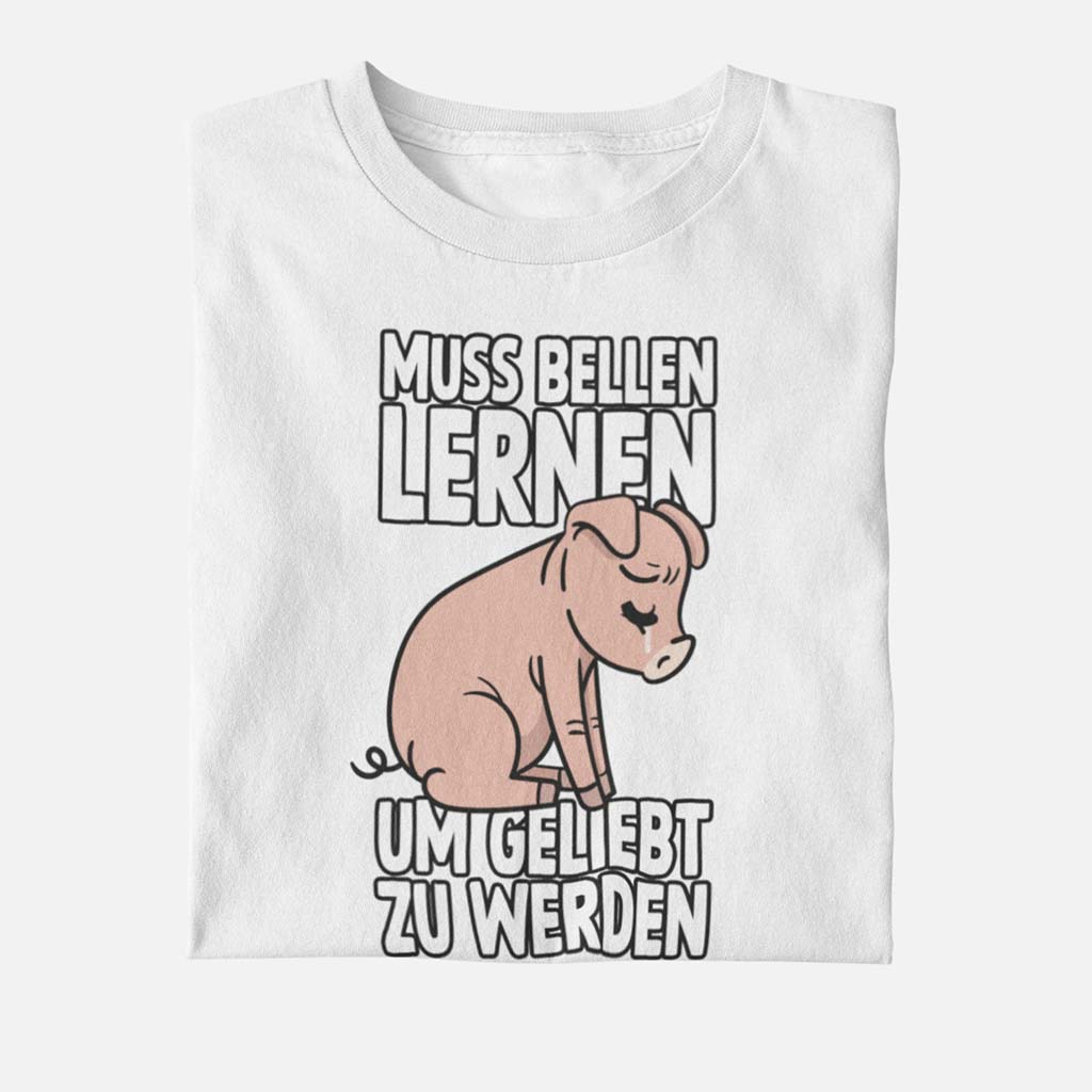 MUSS BELLEN LERNEN | DAMEN PREMIUM BIO SHIRT