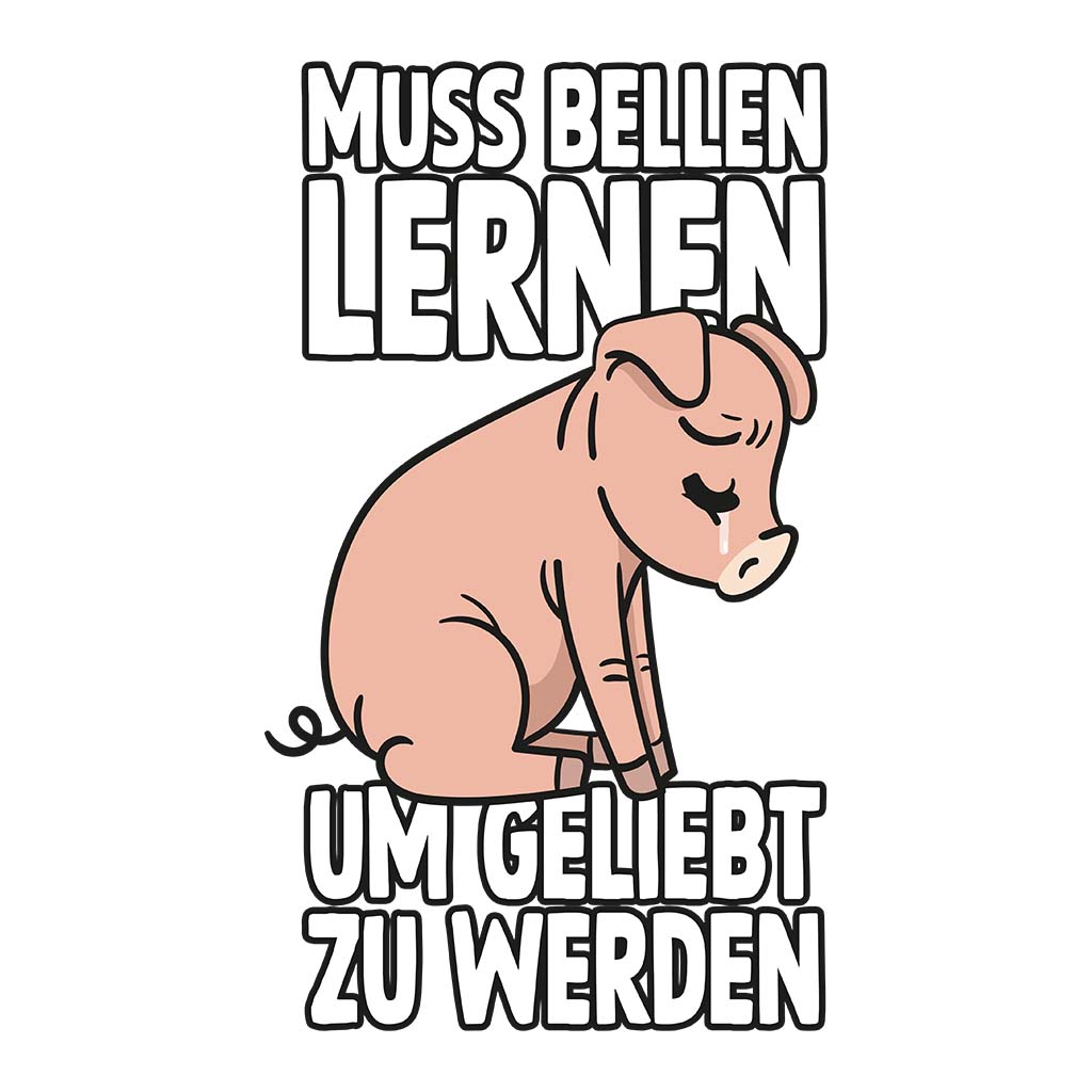 MUSS BELLEN LERNEN | DAMEN PREMIUM BIO SHIRT