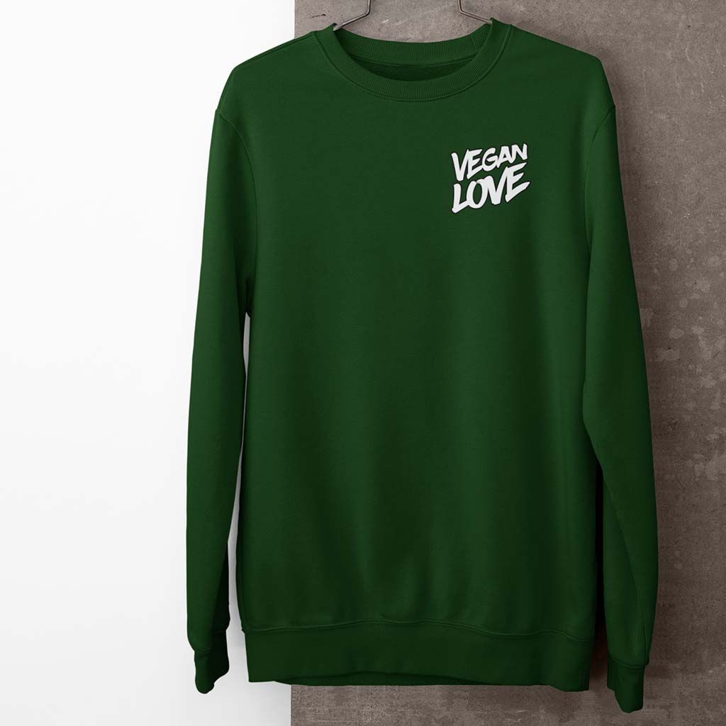 VEGAN LOVE | HERREN PREMIUM BIO SWEATSHIRT