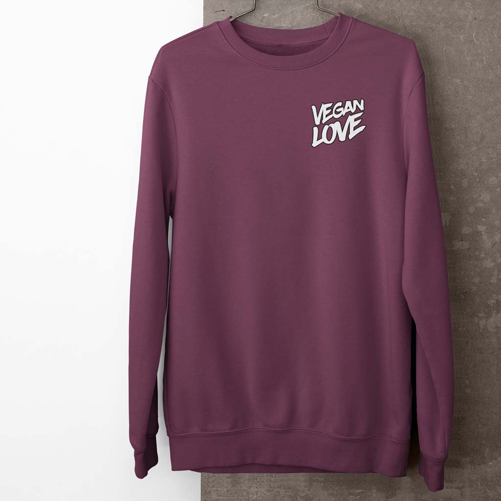 VEGAN LOVE | HERREN PREMIUM BIO SWEATSHIRT