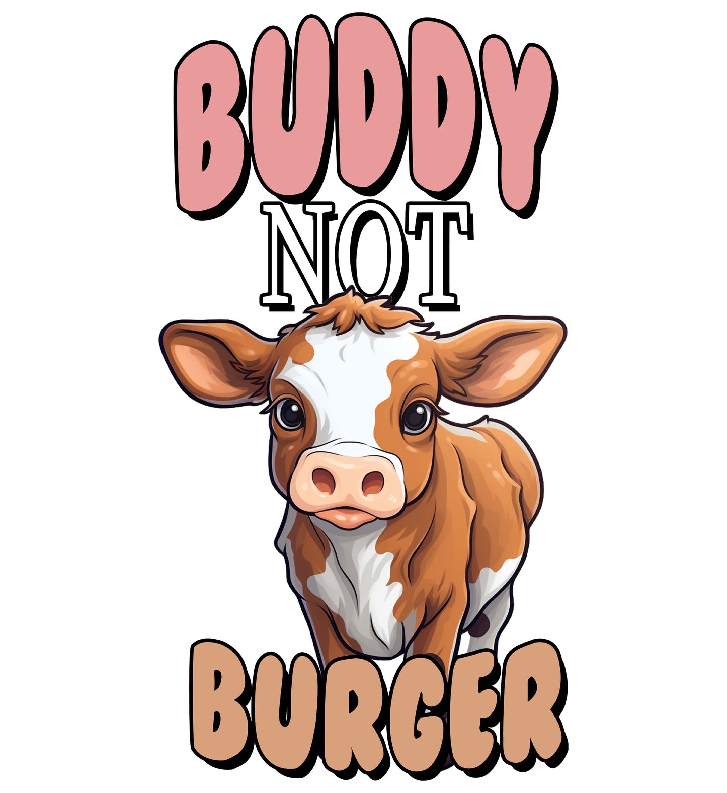 BUDDY NOT BURGER | KINDER PREMIUM BIO SHIRT