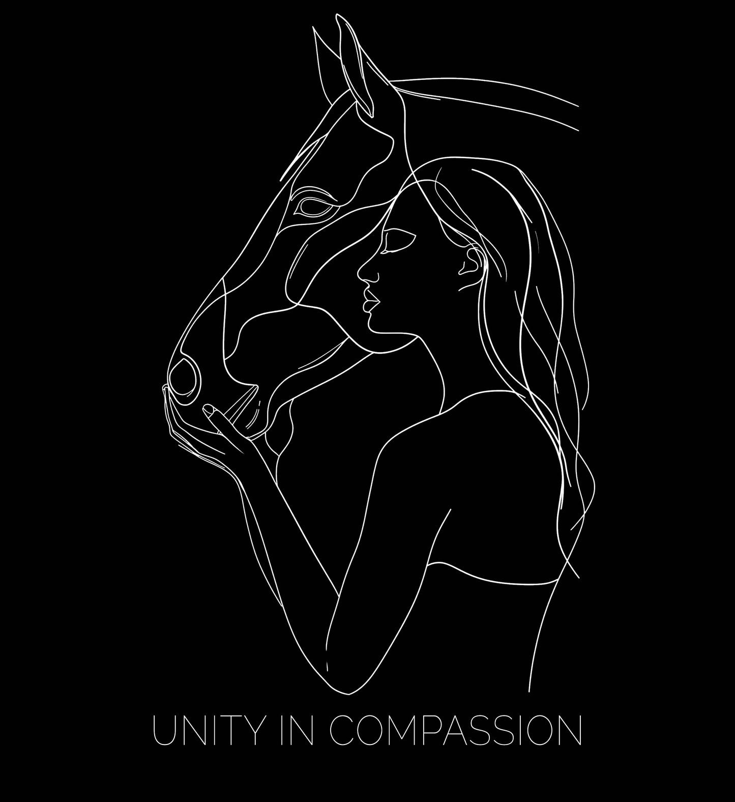 UNITY IN COMPASSION | Damen Premium Bio-Shirt