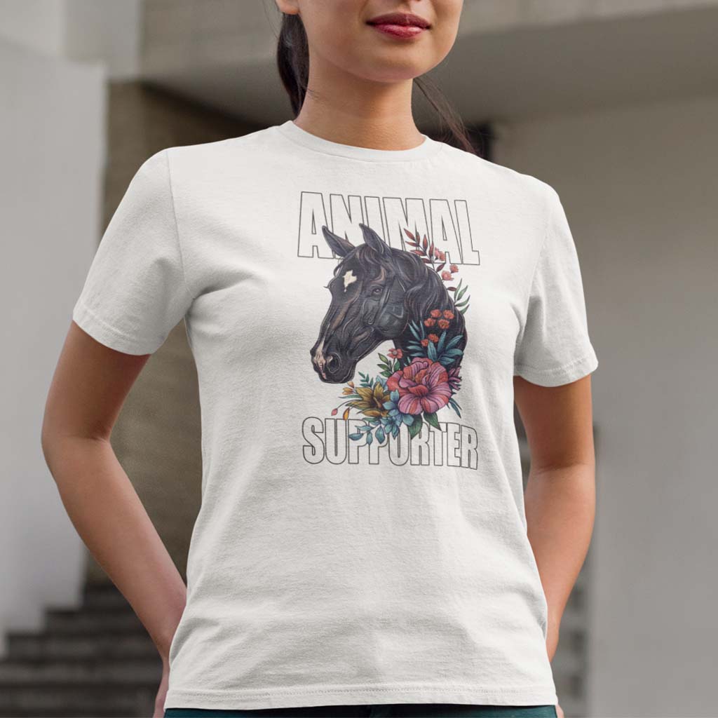 Pferdefreund | Damen Premium Bio-Shirt