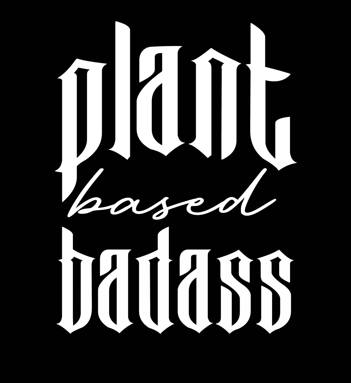PLANT BASED BADASS | BIO BUCKET HAT