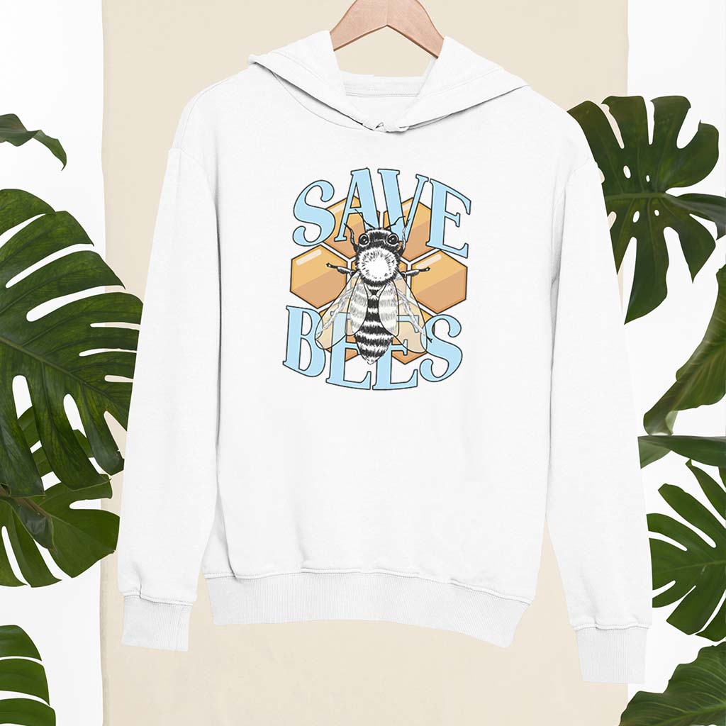 SAVE BEES | HERREN PREMIUM BIO HOODIE