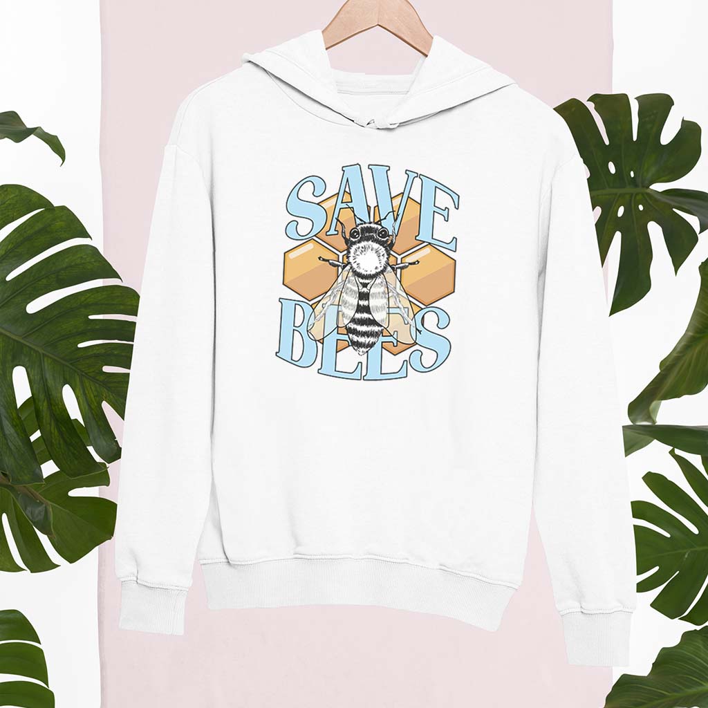 SAVE BEES | DAMEN PREMIUM BIO HOODIE