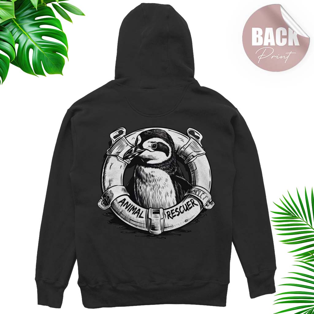 TIERRETTUNG | DAMEN OVERSIZE HOODIE | BACK PRINT