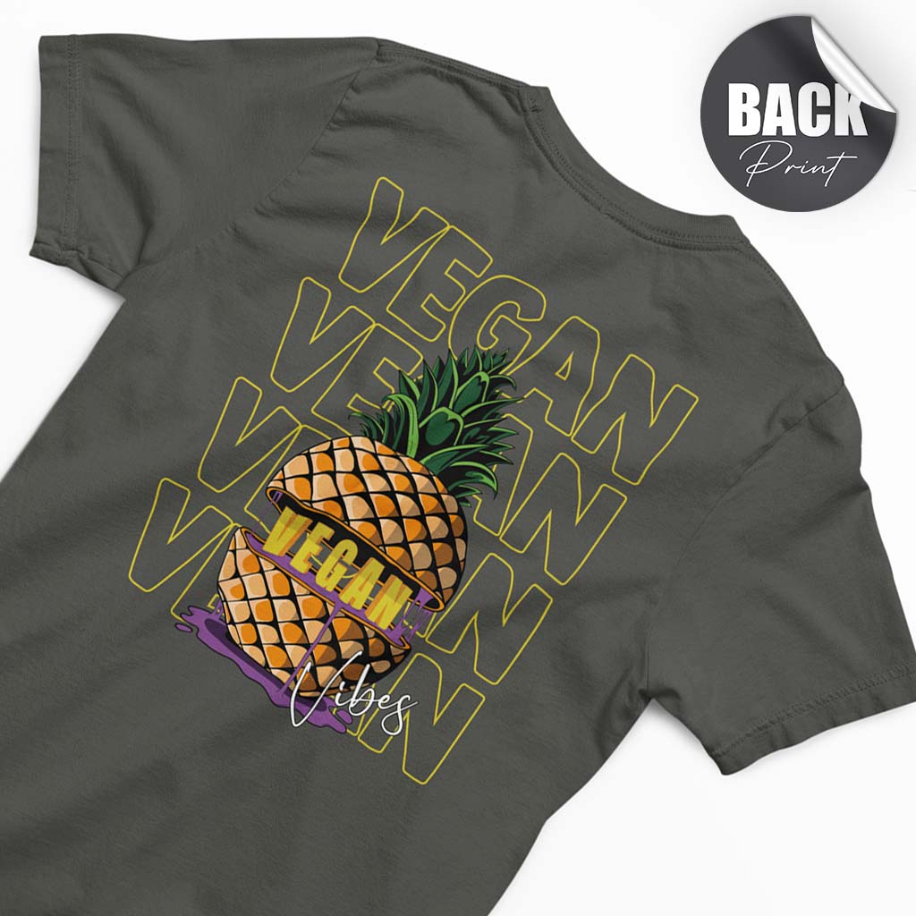 VEGANANAS | HERREN PREMIUM BIO SHIRT | BACK PRINT