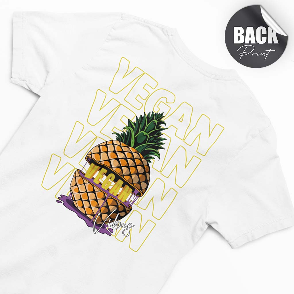 VEGANANAS | HERREN PREMIUM BIO SHIRT | BACK PRINT
