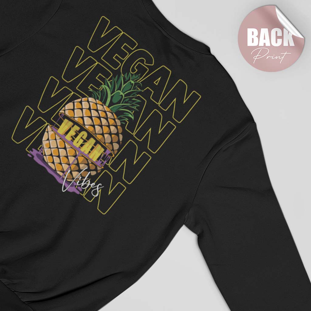 VEGANANAS | DAMEN PREMIUM BIO SWEATSHIRT | BACK PRINT