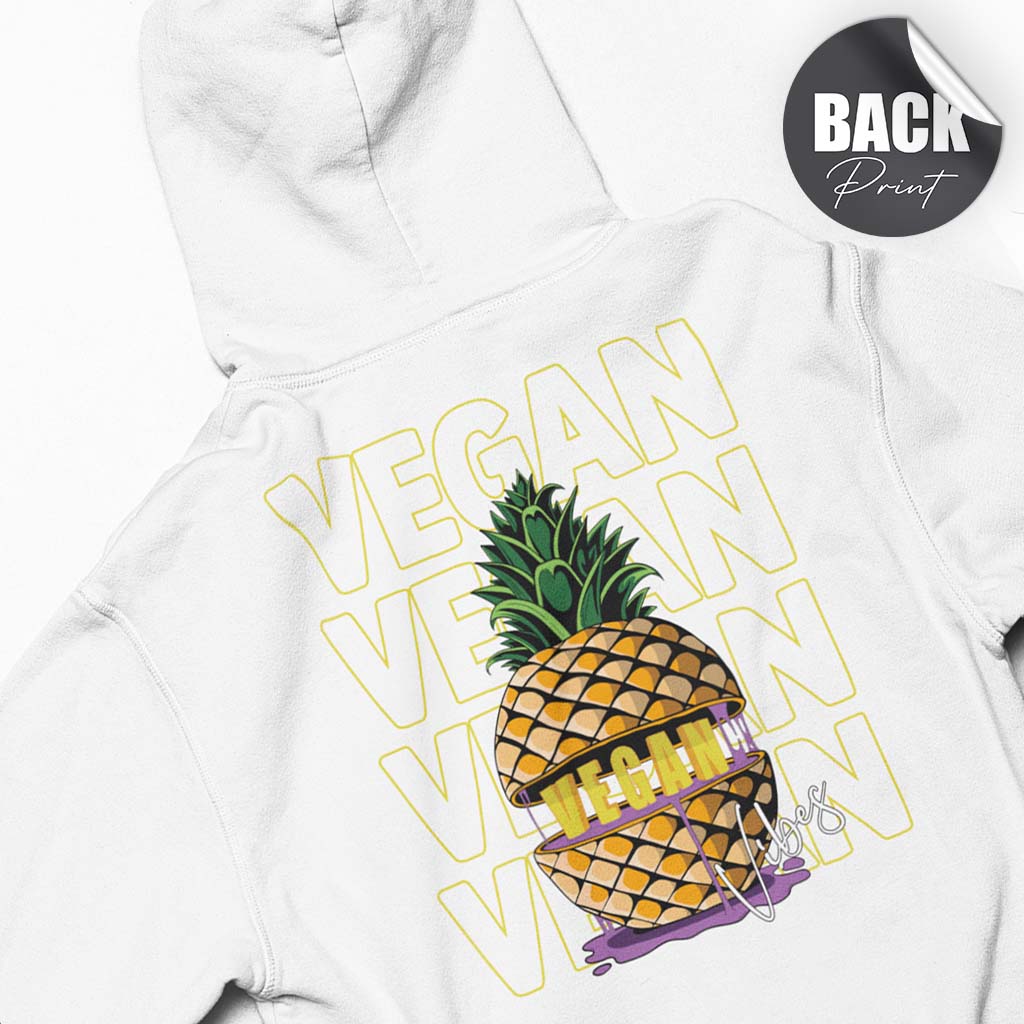 VEGANANAS | HERREN PREMIUM BIO HOODIE | BACK PRINT