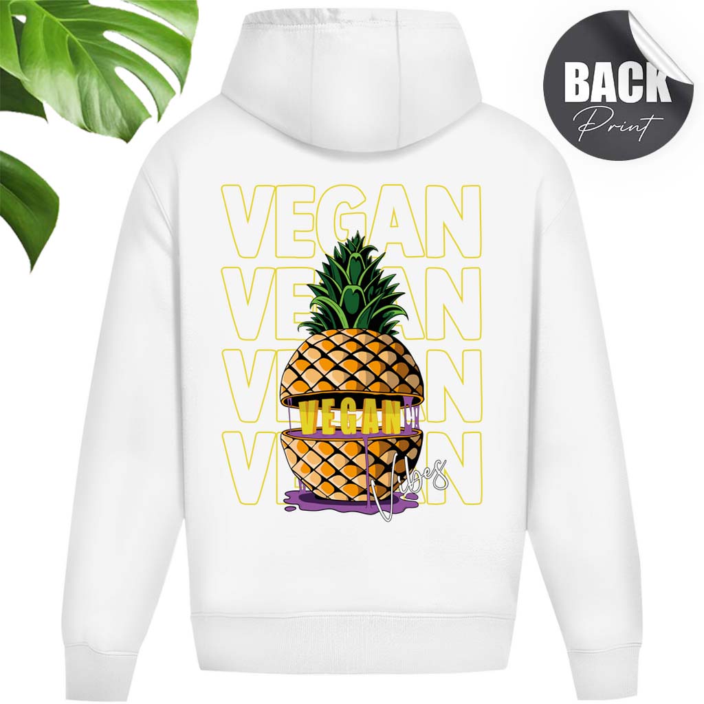 VEGANANAS | HERREN OVERSIZE HOODIE | BACK PRINT
