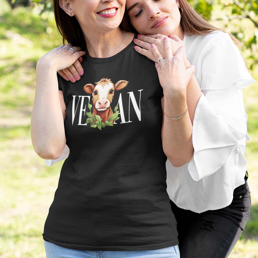 VEGAN KUH | DAMEN PREMIUM BIO SHIRT