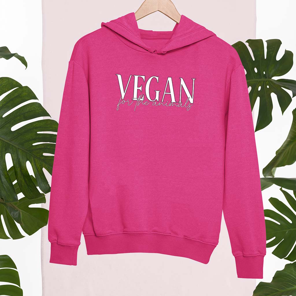 VEGAN FOR THE ANIMALS | DAMEN PREMIUM BIO HOODIE