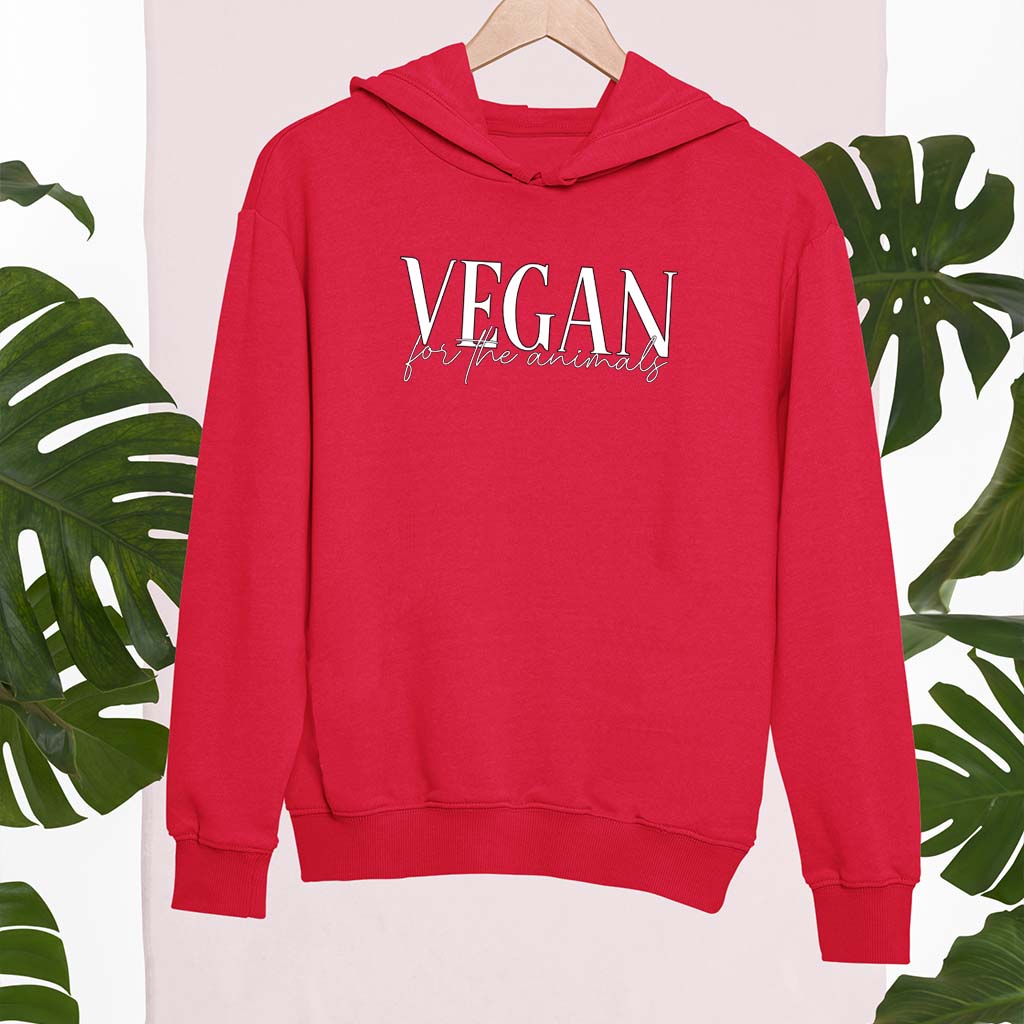 VEGAN FOR THE ANIMALS | DAMEN PREMIUM BIO HOODIE