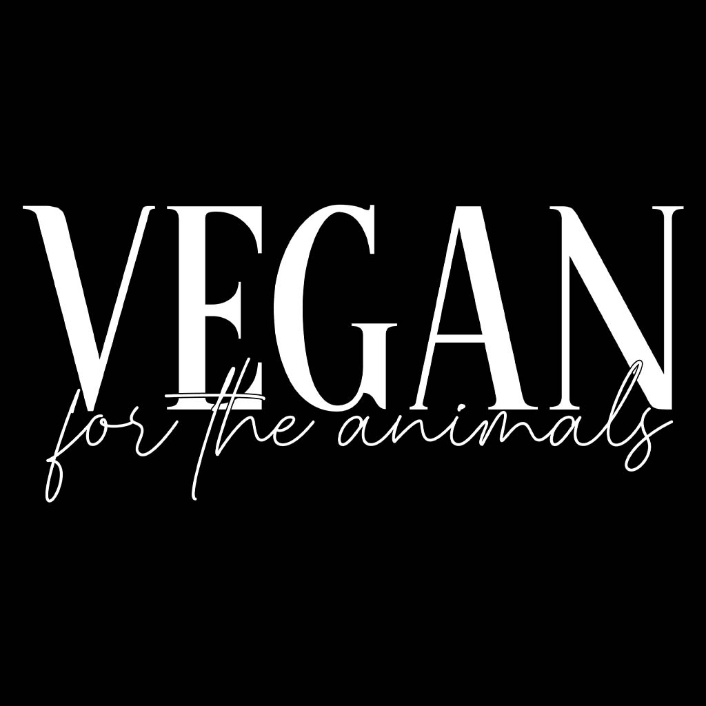 VEGAN FOR THE ANIMALS | DAMEN PREMIUM BIO HOODIE