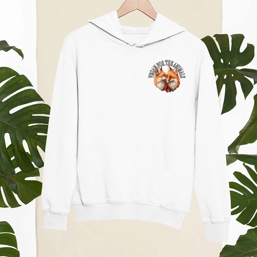 VEGAN FOX | HERREN PREMIUM BIO HOODIE
