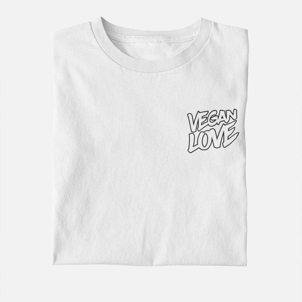 VEGAN LOVE | HERREN PREMIUM BIO SHIRT