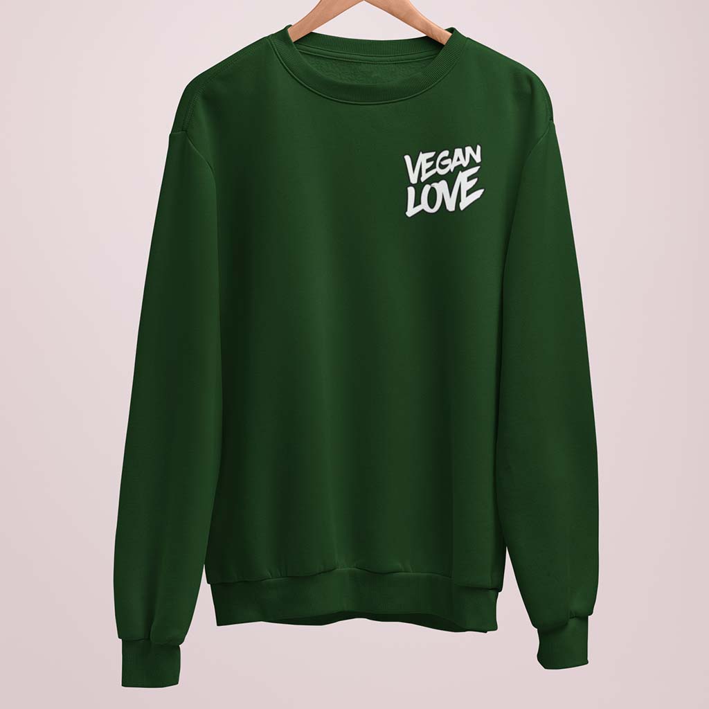 VEGAN LOVE | DAMEN PREMIUM BIO SWEATSHIRT