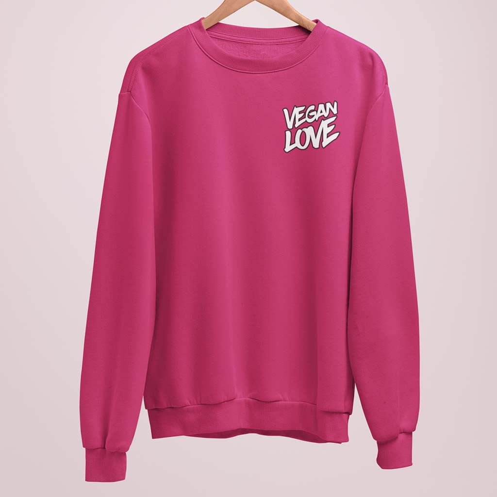 VEGAN LOVE | DAMEN PREMIUM BIO SWEATSHIRT