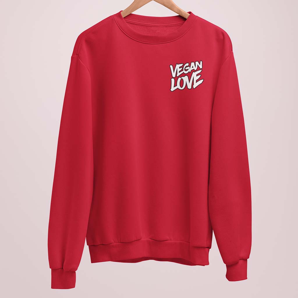 VEGAN LOVE | DAMEN PREMIUM BIO SWEATSHIRT