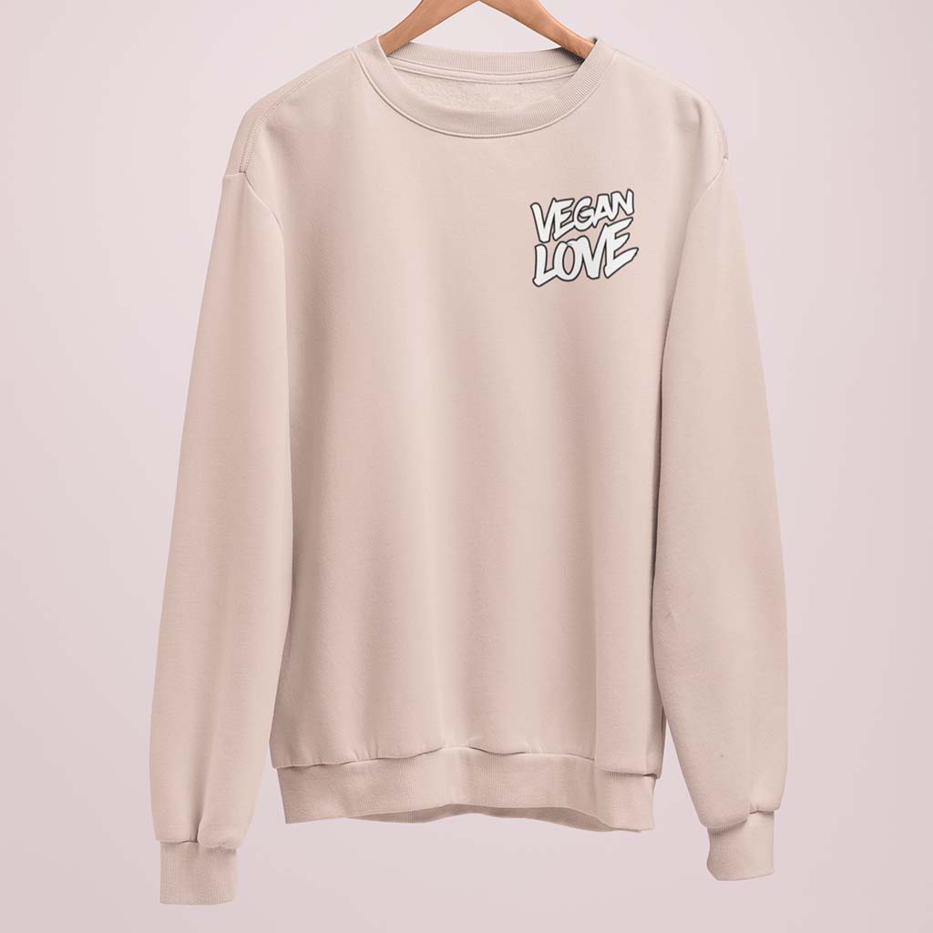 VEGAN LOVE | DAMEN PREMIUM BIO SWEATSHIRT