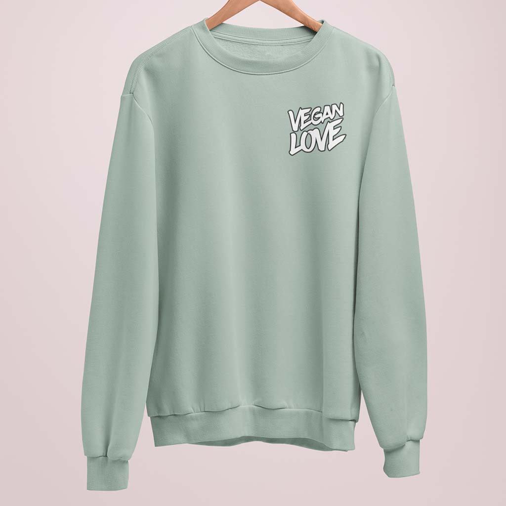 VEGAN LOVE | DAMEN PREMIUM BIO SWEATSHIRT