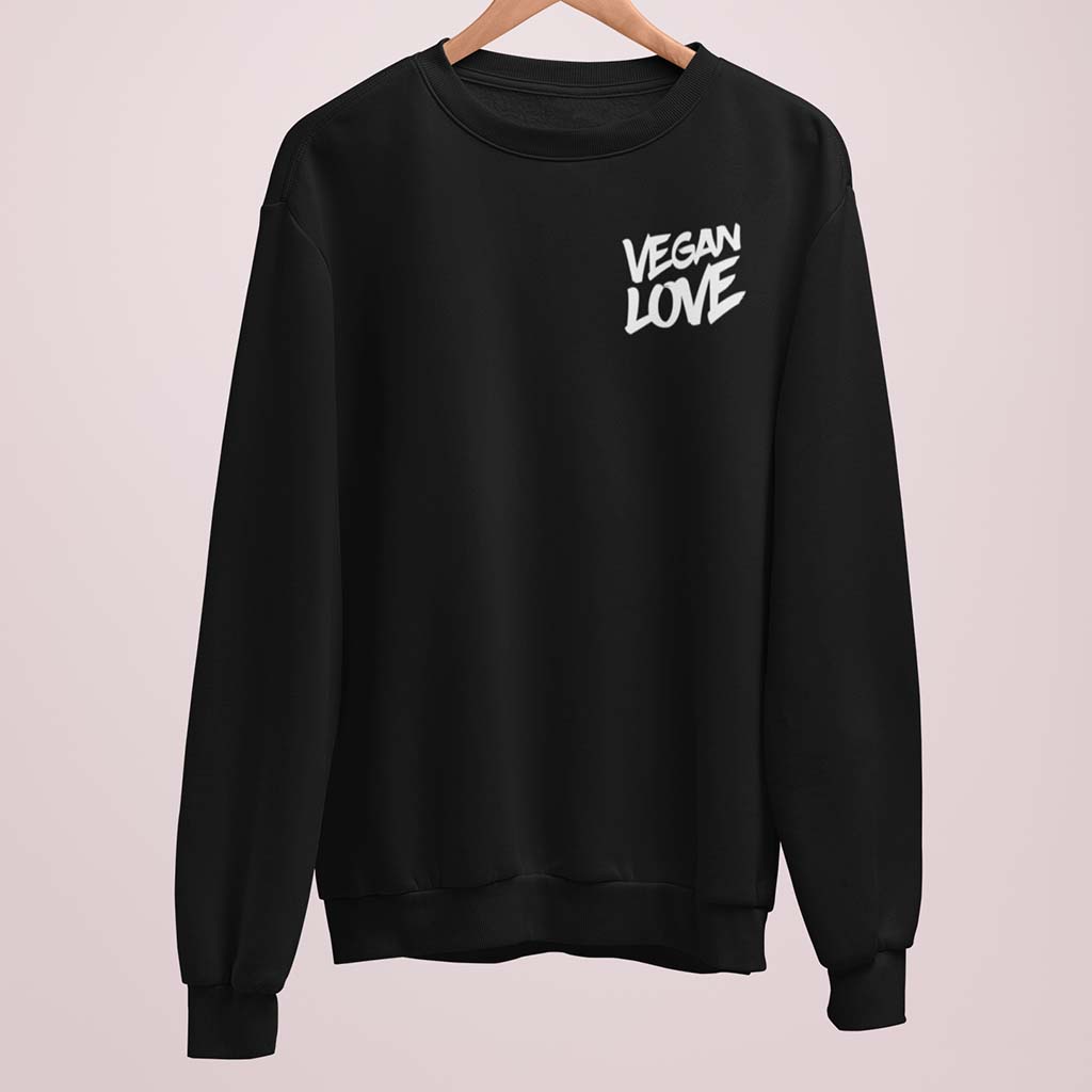 VEGAN LOVE | DAMEN PREMIUM BIO SWEATSHIRT