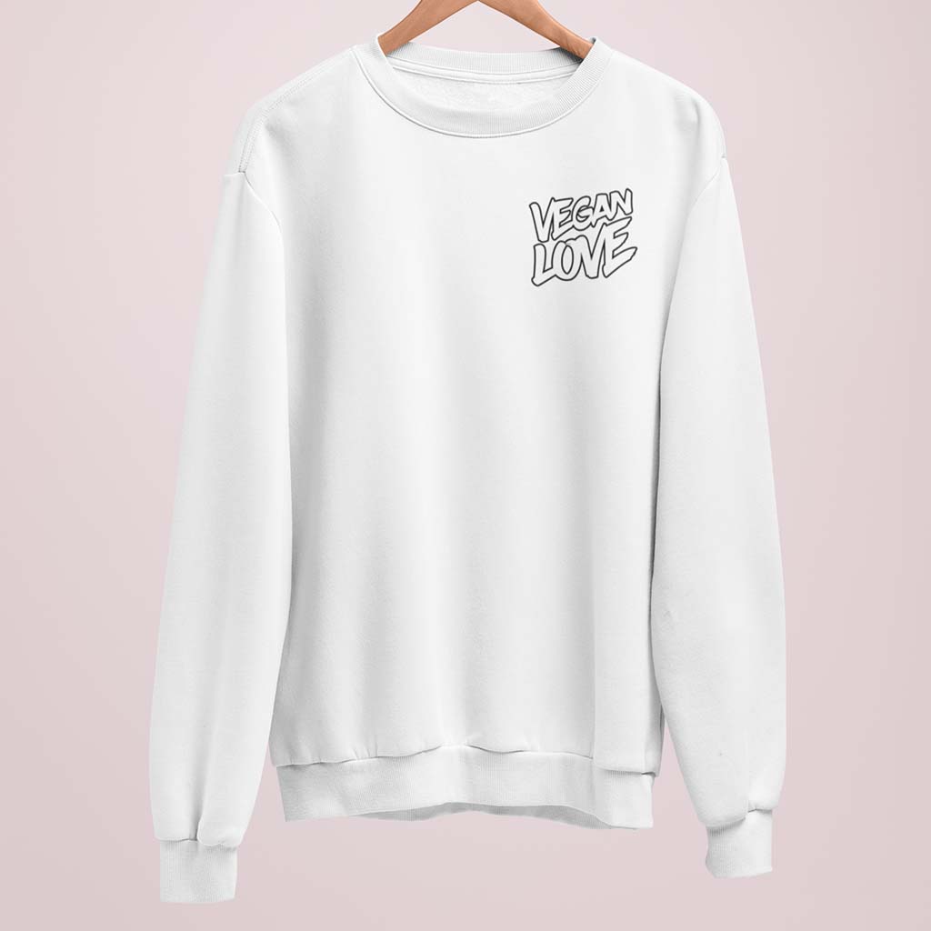 VEGAN LOVE | DAMEN PREMIUM BIO SWEATSHIRT