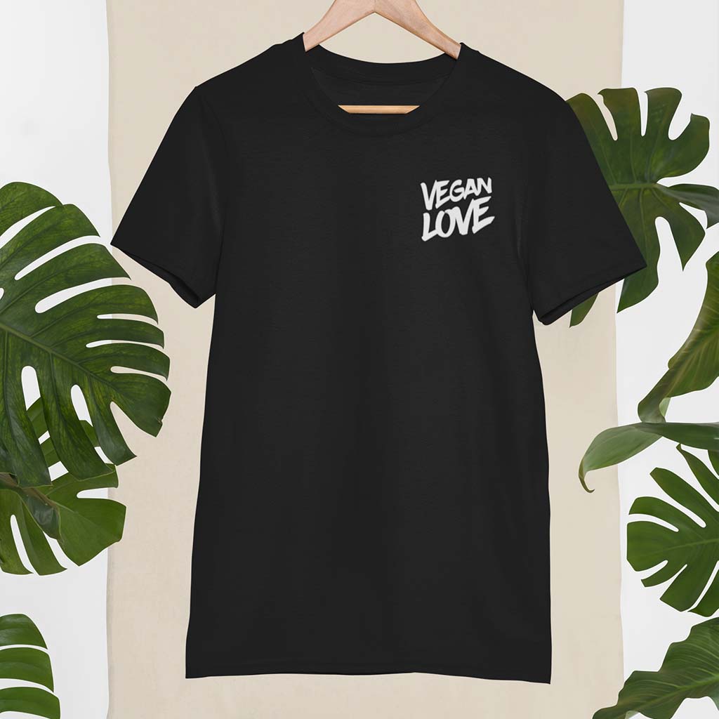 VEGAN LOVE | HERREN PREMIUM BIO SHIRT