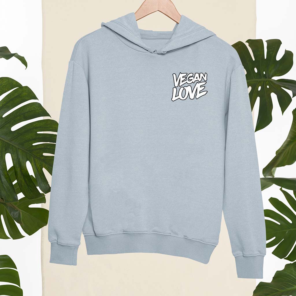 VEGAN LOVE | HERREN PREMIUM BIO HOODIE