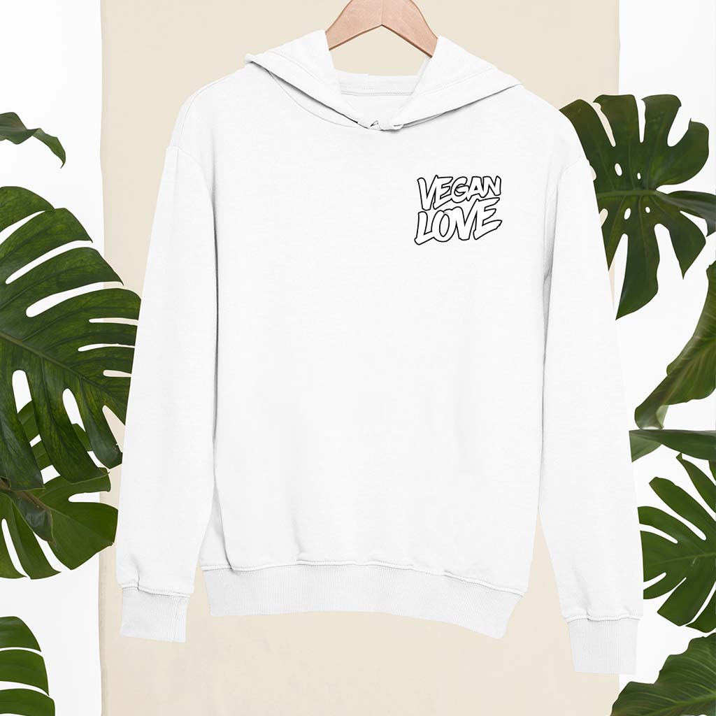 VEGAN LOVE | HERREN PREMIUM BIO HOODIE