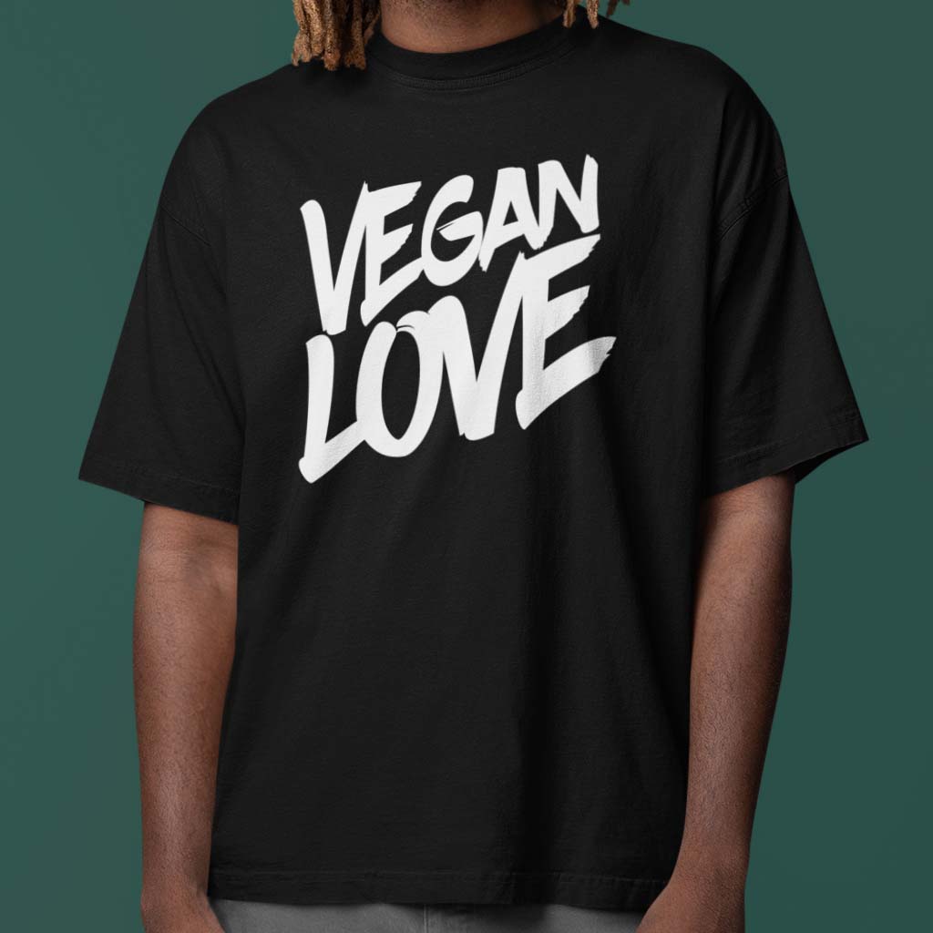 VEGAN LOVE | OVERSIZE SHIRT