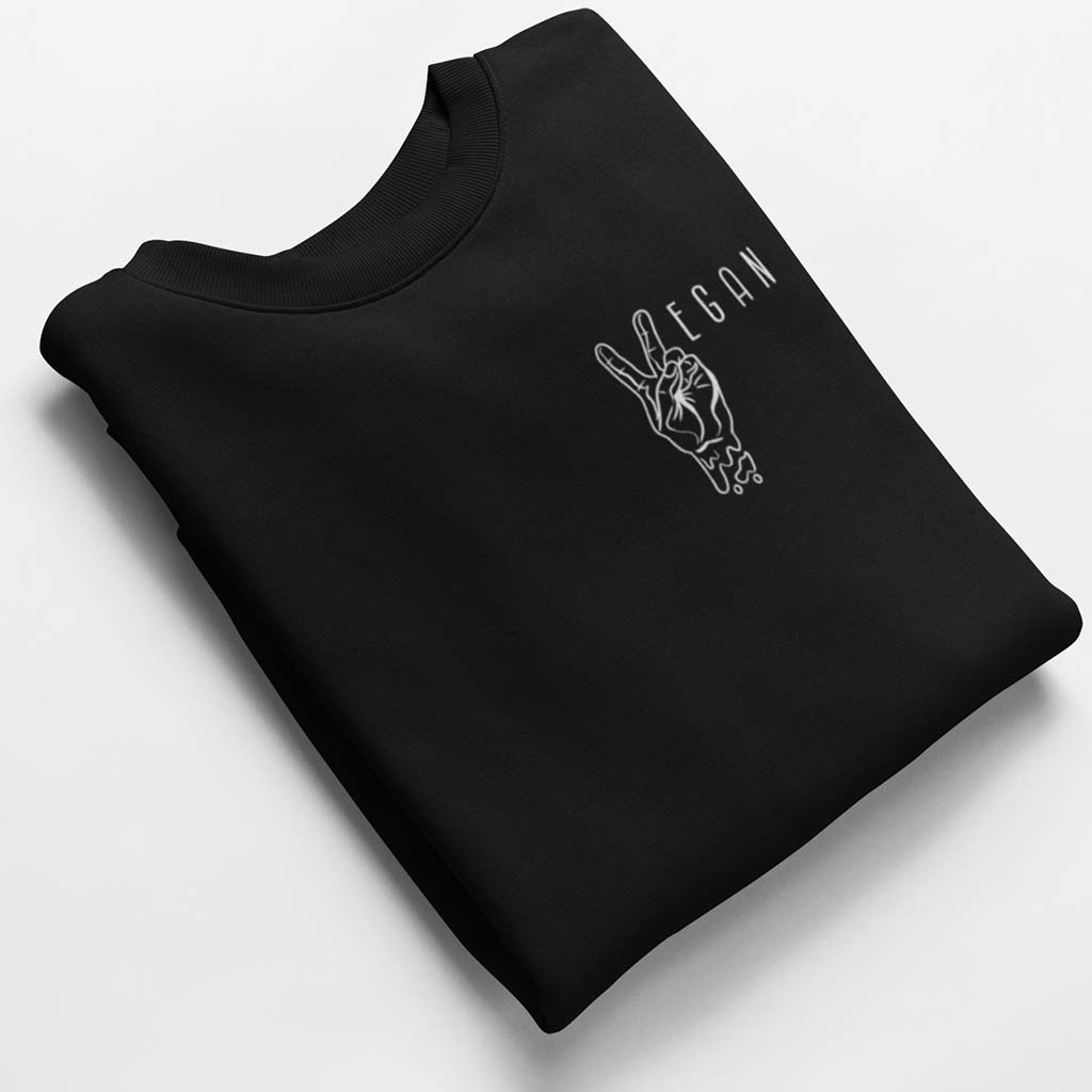 VEGAN PEACE | HERREN PREMIUM BIO SWEATSHIRT