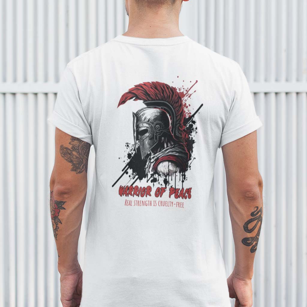 Warrior of Peace | HERREN PREMIUM BIO SHIRT | BACK PRINT