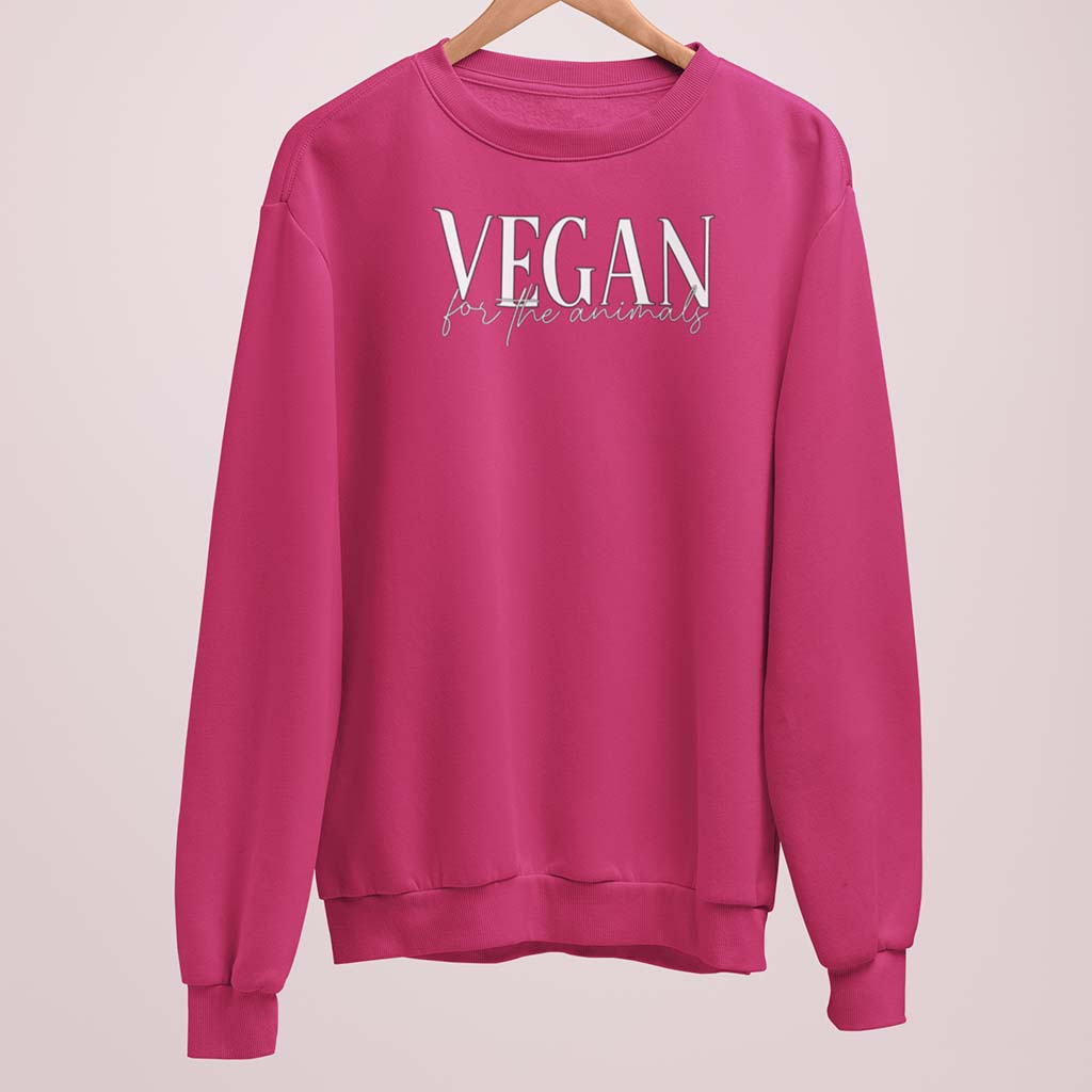 VEGAN FOR THE ANIMALS | DAMEN PREMIUM BIO SWEATSHIRT