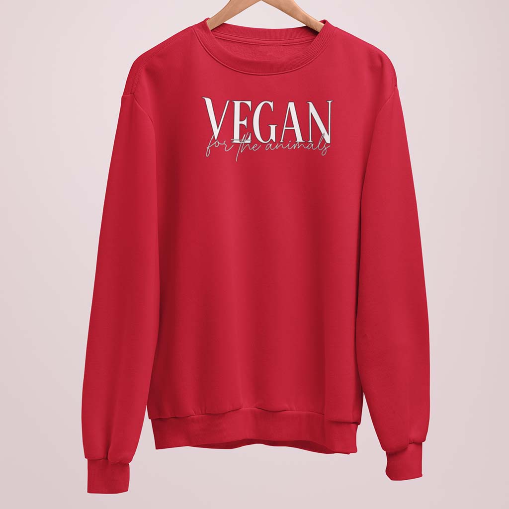VEGAN FOR THE ANIMALS | DAMEN PREMIUM BIO SWEATSHIRT