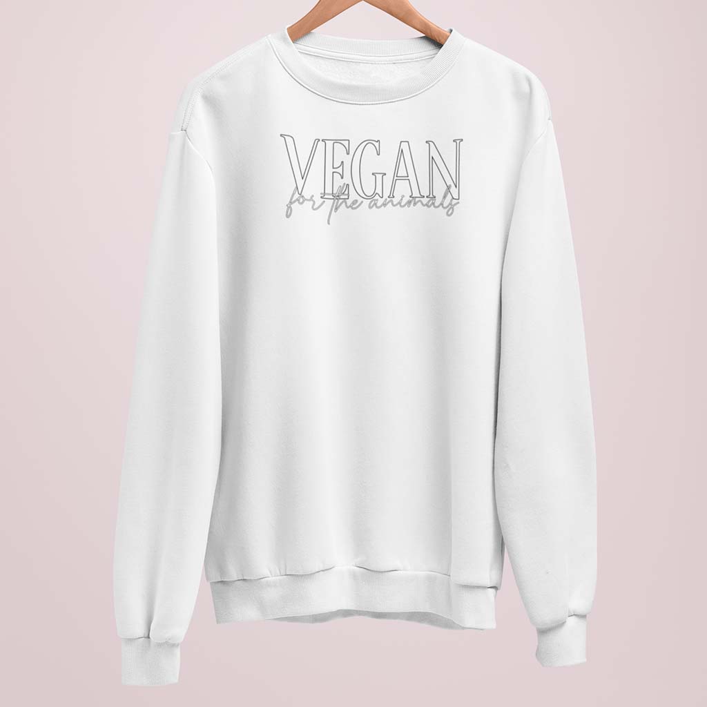 VEGAN FOR THE ANIMALS | DAMEN PREMIUM BIO SWEATSHIRT