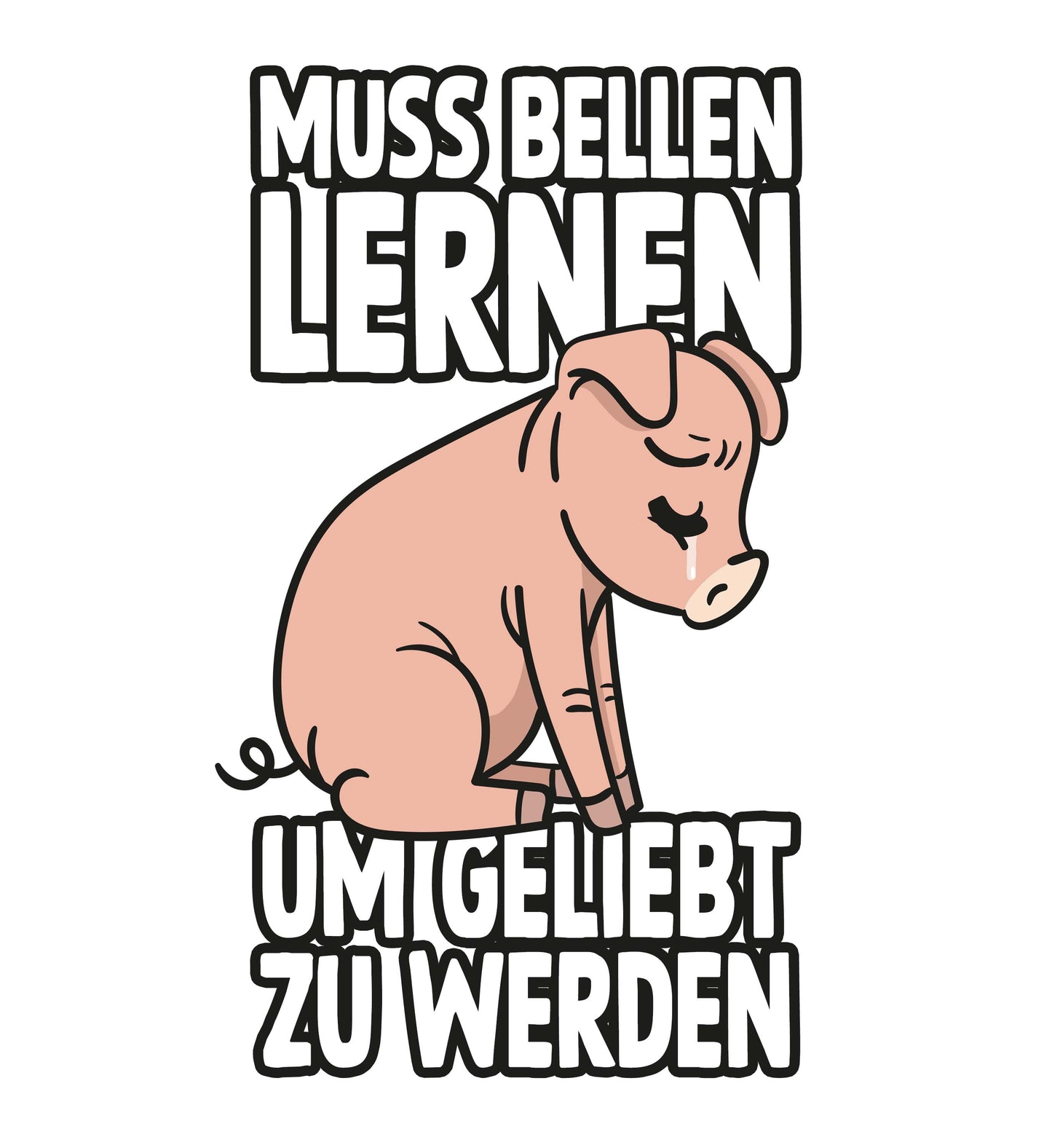 MUSS BELLEN LERNEN | TASSE