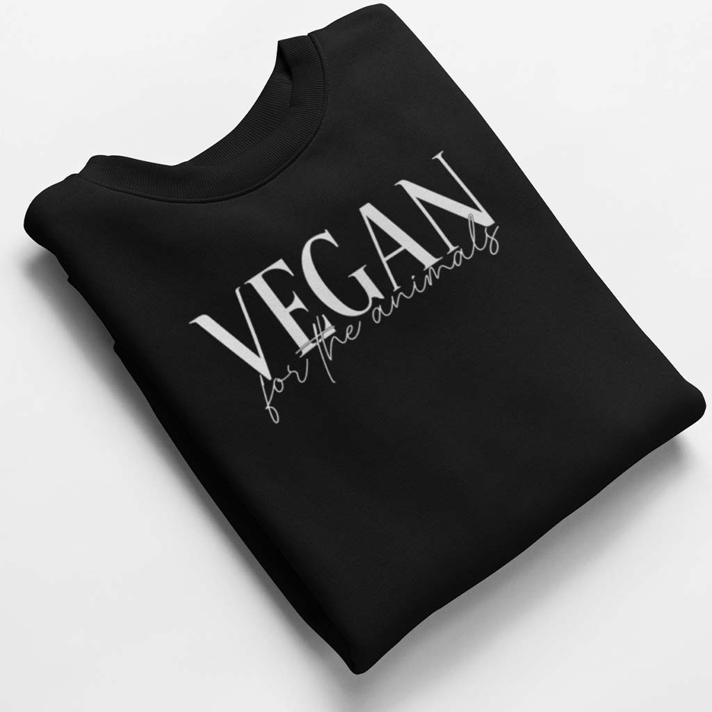 VEGAN FOR THE ANIMALS | DAMEN PREMIUM BIO SWEATSHIRT