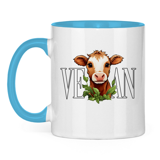 VEGAN KUH | TASSE ZWEIFARBIG