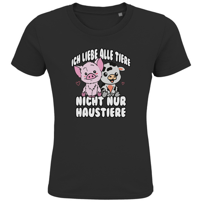 ICH LIEBE ALLE TIERE | KINDER PREMIUM BIO SHIRT