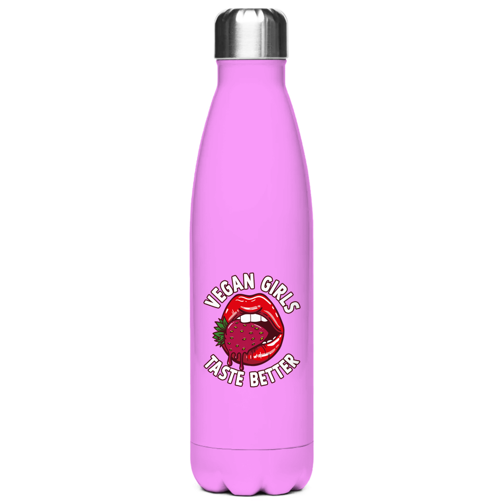 VEGAN GIRLS TASTE BETTER | EDELSTAHL-THERMOFLASCHE